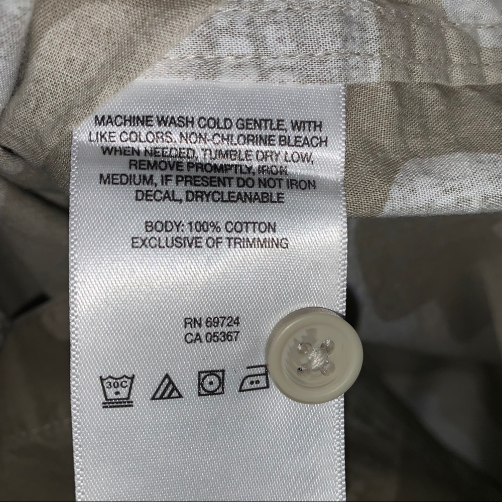 EUC Columbia Button Up Short Sleeve Shirt Size M. - Picture 4 of 4